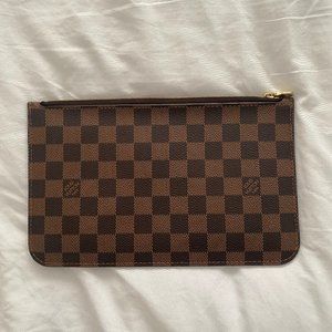 Louis Vuitton Authentic Check Wristlet